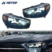 Phare HETOP W206 2021-2025 – Amélioration LED pour Mercedes Classe C – Feux de jour et clignotants – Lampe avant modifiée Plug and Play