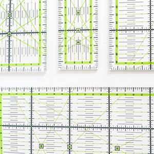 ไม้บรรทัดเย็บผ้าแบบใสกันลื่น ขนาด 30x5 ซม. สำหรับงาน DIY - Product Image 5