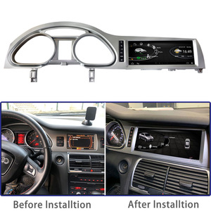 Meihua 10.25inch Audi Q7 2006 2015 Máy nghe nhạc <span class=keywords><strong>Android</strong></span> 8-core 4 + 64GB 6 + 128GB 8 + 256GB 1920*720 mtk8259 GPS Wifi đài phát thanh di động DSP - Product Image 3