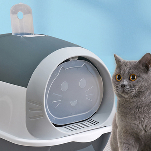 Lettiera per Gatti Chiusa e Coperta, Accessori per Animali Domestici, Grande Lettiera in Plastica per Gatti - Product Image 5
