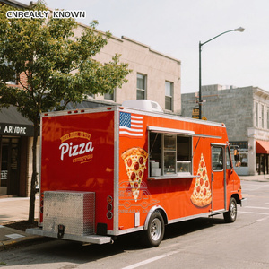 OEM Stainless Steel Hot Dog Pizza <b>Small</b> Coffee Ice Cream Vending Cart Restaurant Mobile Fast Food Trailer Truck For Sale - Product Image 5