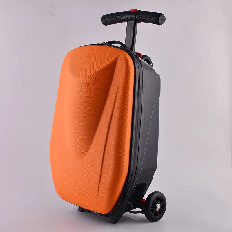 20 inch nhôm xe đẩy va li không thấm nước kim loại cabin hành lý trolly Túi du lịch với bánh xe