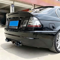 Aileron de coffre arrière direct usine pour BMW Série 3 E46 Coupé 1998-2004, accessoires de carrosserie extérieure