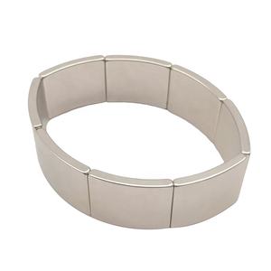 מכירה לוהטת חזק עוצמה neodymium מגנטים N42 מגנט ndfeb <span class=keywords><strong>arc</strong></span> עבור dc מנוע - Product Image 6