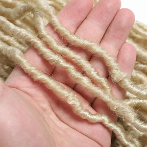 Extensions de cheveux synthétiques au crochet pré-bouclées, style Afro Soft <span class=keywords><strong>Nu</strong></span> Faux Locs, 18, 24 et 36 pouces, en gros d'usine, en stock - Product Image 5