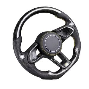 Volant sport en fibre de carbone personnalisé, compatible avec <span class=keywords><strong>Jaguar</strong></span> XF, R-Sport, F-<span class=keywords><strong>Type</strong></span>, F-Pace, <span class=keywords><strong>E</strong></span>-Pace, XE Series, livraison directe - Product Image 5
