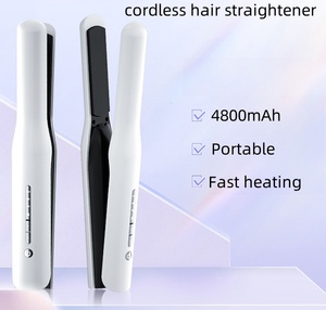 เครื่องยืดผม LED แบบไร้สายแบบพกพาเหล็กแบนสำหรับเดินทางโรงแรมและใช้งานกลางแจ้ง - Product Image 2