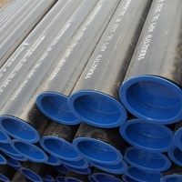 Pipa Baja Seamless Hot Rolled API 5L X52 PSL2 untuk Pipa Minyak dan Gas DIN30670 Berlapis 3LPE