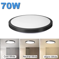 70W Macaron Moderne LED Plafonnier Éclairage Rond Luminaire Salon Surface Monté Panneau Lampe/Led Plafonnier/Lumière Led Led