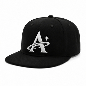 Gorra Deportiva de 5/6 Paneles de Alta Calidad al por Mayor, Diseño Personalizado, Logotipo Bordado en 3D, Gorra de Hip Hop Ajustada, Unisex, con Cierre a Presión, de Lona, para Fiestas - Product Image 2