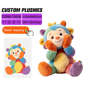 Poupée en peluche personnalisée, fille triste qui pleure, en tissu doux, pour la décoration de chambre, service de conception personnalisée - Product Image 4