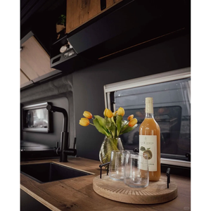 Kits d'ameublement intérieurs en bois massif et alliage d'aluminium pour camping-<span class=keywords><strong>car</strong></span>, cuisines de camping-<span class=keywords><strong>car</strong></span>, designs modernes, sur mesure, prêts à assembler - Product Image 4