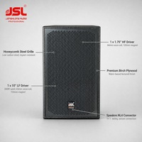 Haut-parleur passif DX-10 10 pouces 300W 121dB 90x60 en contreplaqué de bouleau, haut-parleur large bande pour concerts, théâtres et KTV