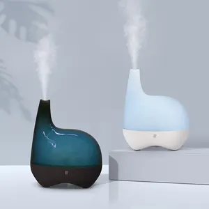 Thông minh mini dễ thương hình con voi siêu âm hương liệu khuếch tán mát sương mù tinh dầu xe máy tạo độ ẩm