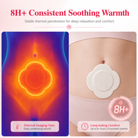 Patch chauffant personnalisable à la rose pour femme, aromathérapie, bien-être, autocollant chauffant aux herbes, vente en gros OEM