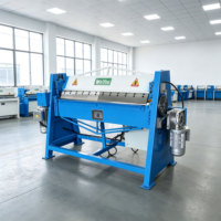 Machine à plier la tôle manuelle WinYing, plieuse pour acier inoxydable/aluminium/acier au carbone, engrenage central facile à utiliser, 0-1,2 mm