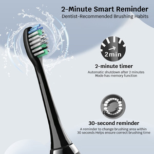 Brosse à dents électrique Dr <span class=keywords><strong>Flash</strong></span> avec lumière LED, poils doux, étanche IPX7, rechargeable - Product Image 3
