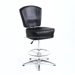 Tabourets <span class=keywords><strong>de</strong></span> <span class=keywords><strong>bar</strong></span> pivotants à 360 degrés, réglables en hauteur, en cuir PU <span class=keywords><strong>de</strong></span> style moderne, haute qualité, logo personnalisable, chaises <span class=keywords><strong>de</strong></span> casino <span class=keywords><strong>roulette</strong></span>. - Product Image 5