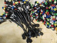 Lector de códigos OBD 11 en 1 para motocicleta, cable de detección de fallas, herramienta de diagnóstico, conector BS-VI India Euro 5 para Hero, Bajaj, Pache, TVS