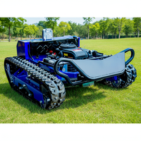 Mesin Pemotong Rumput Mini Farm 800mm RC Terbaru, Tenaga Bensin, 4-Tak, Tanpa Kabel, untuk Pemotongan Rumput, Cocok untuk DIY