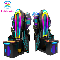 Big Rocket Classic Hammer Style Boxing Arcade Games High Interactivity Strong Feedback Coin Operated Game Machine