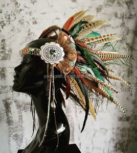 Livraison sous trois jours, assortiment aléatoire de 12 <span class=keywords><strong>plumes</strong></span> d'oiseaux sauvages, fabrication artisanale, arrangement floral, décoration vestimentaire - Product Image 5