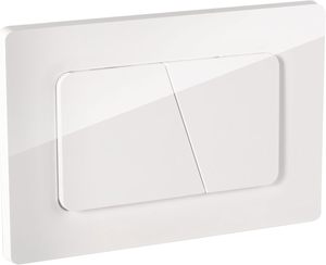 Panel de Accionamiento de Doble Descarga, Botón de Descarga, Placa de Repuesto Compatible con Cisterna Empotrada Geberit - Product Image 1