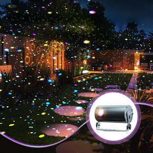 30W LED Dynamic Firefly Gobo Light IP65 Impermeable RGB Proyector láser para jardín al aire libre Iluminación de paisaje Ambiente de fiesta - Product Image 1