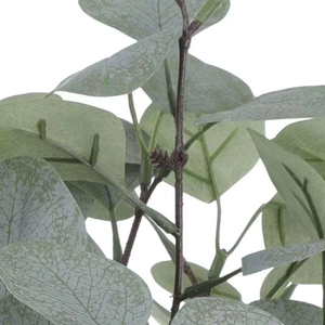 Oh Arts Planta artificial hojas de eucalipto dólar de plata tallos de vegetación de imitación al por mayor boda decoración del hogar centro de mesa - Product Image 3