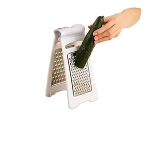 hot selling stainless steel table top cheese papaya grater machine cheese grater plastic microplane grater
