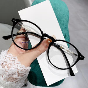 Yc8390 A2 Montures de lunettes ovales pour femmes en TR90, protection anti-lumière bleue, monture complète, verres plats, origine Taizhou - Product Image 3