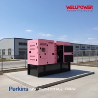 Générateurs diesel silencieux certifiés EPA 10kva 20kva 40kva 60kva 80kva 100kva 150kva 200kva 250kva Générateur diesel Perkins