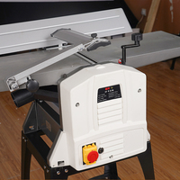 10 "dégauchisseuse et raboteuse coupe-spirale à grande vitesse épaississeur de surfaçage de bois multifonction pour le travail du bois 1500W puissance