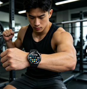 Smartwatch di Lusso <span class=keywords><strong>Serie</strong></span> Uomo e Donna con Chiamata BT, Monitoraggio Salute Femminile e Diamanti - Orologio Premium per Distributori - Product Image 3