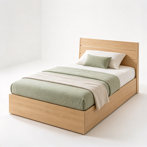 Cama individual plegable que ahorra espacio, ideal para dormitorios, hoteles y apartamentos. - Product Image 1