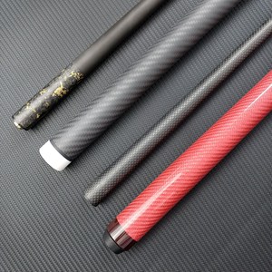 Taco de <span class=keywords><strong>billar</strong></span> de fibra de carbono personalizado, juego profesional de tacos de <span class=keywords><strong>billar</strong></span> de fibra de carbono, taco de <span class=keywords><strong>billar</strong></span> de carbono rojo con lámina de oro forjada, venta al por mayor de fábrica - Product Image 2