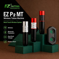 Machine à tatouer sans fil EZ Tattoo P2 MT multi-touch avec longueur de course de 3,5 mm, capacité de 1800 mAh et pédale Bluetooth – Vente en gros