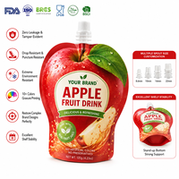 Pochettes souples recyclables avec bec verseur pour boissons, jus, liquides de lavage et détergents – Doypack