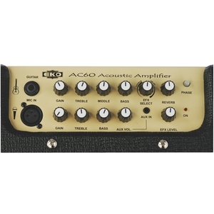 EKO GUITARS-Amplificador combinado de excelente calidad AC60 diseñado específicamente para guitarras acústicas - Product Image 5