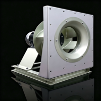 Unité d'extraction d'air à lame inversée haute efficacité et faible bruit AMCA G2.5 équilibrée pour système de ventilation CVC par conduits