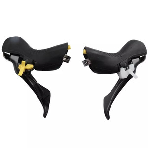 <span class=keywords><strong>Shimano</strong></span> GRX RX815 ST คันควบคุมแบบคู่ Di2 <span class=keywords><strong>8</strong></span>สปีดตัวเปลี่ยนเกียร์ที่2X11s หลังจักรยานเสือหมอบสีดำตัวเปลี่ยนเกียร์ด้านหน้าหนึ่งคู่