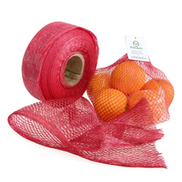 Sacs en maille de vente chaude pour les sacs de stockage d'oignons de fruits sac en filet en polyéthylène sacs d'emballage de produits en maille en rouleau
