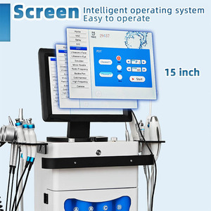 Appareil de nettoyage en profondeur Hydra 15-en-1 <span class=keywords><strong>2026</strong></span>, microdermabrasion, rajeunissement cutané, soin du visage portable, jet d'oxygène, analyseur d'eau - Product Image 6