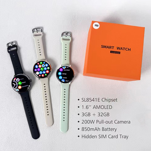 <span class=keywords><strong>Reloj</strong></span> <span class=keywords><strong>Inteligente</strong></span> H88 AMOLED <span class=keywords><strong>con</strong></span> Cámara, <span class=keywords><strong>Tarjeta</strong></span> <span class=keywords><strong>SIM</strong></span>, Asistente de Voz <span class=keywords><strong>con</strong></span> IA, Responde Llamadas, Correa de Silicona, Almacenamiento de 3+32 GB, <span class=keywords><strong>Reloj</strong></span> <span class=keywords><strong>Inteligente</strong></span> 2026 - Product Image 4