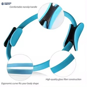 Factory Custom Logo Durable Magic Workout Pilates Ring Gym <strong>Exercise</strong> <strong>Circle</strong> Ring For Yoga Pilates Accessories - Product Image 5