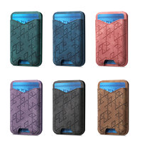 Étui portefeuille pliable en cuir PU tendance pour iPhone 16 Pro avec fentes pour cartes, compatible iPhone 15/14/13, sans fermeture, pour cartes de visite
