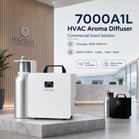 Diffuseur d'arômes Koeazy personnalisable, diffuseur de parfum HVAC compatible 7000A1L pour grandes surfaces commerciales