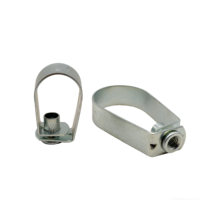 Colliers de serrage à ressort en acier galvanisé et inoxydable de haute qualité pour usage intensif, en forme de poire, pour tuyaux - TJTF