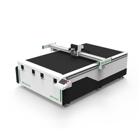 CNC Carte Papier Carton Nid D'abeille Imprimé KT Conseil Gris Feuille Cutter Machines Carton Traceur Table Cutter