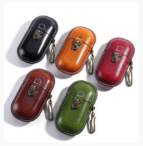 Estuche Personalizado para Gafas <span class=keywords><strong>de</strong></span> Sol, <span class=keywords><strong>de</strong></span> Cuero Auténtico, Estilo Vintage, Hecho a Mano, Rígido, Portátil, para Guardar Gafas, Funda Protectora para Lentes - Product Image 1